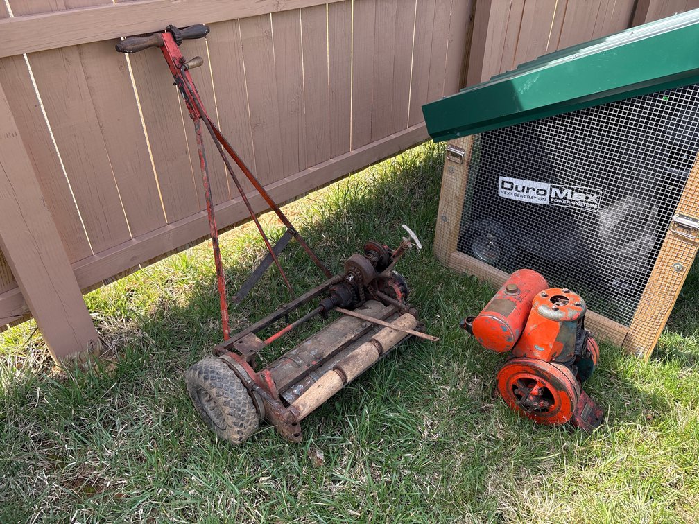 Antique Reel Mower