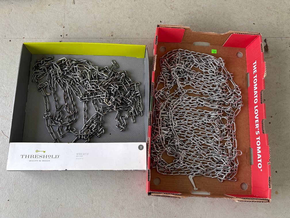 (2) Sets of Tire Chains