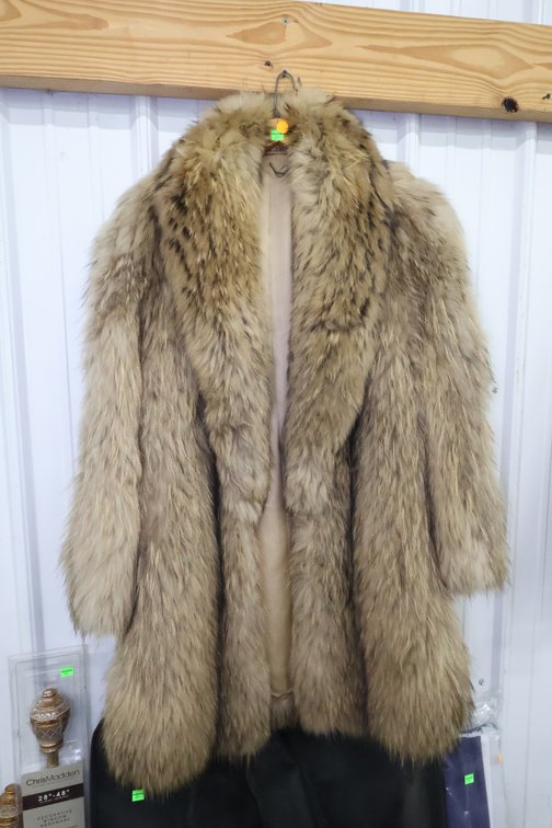 Raccoon Fur Coat