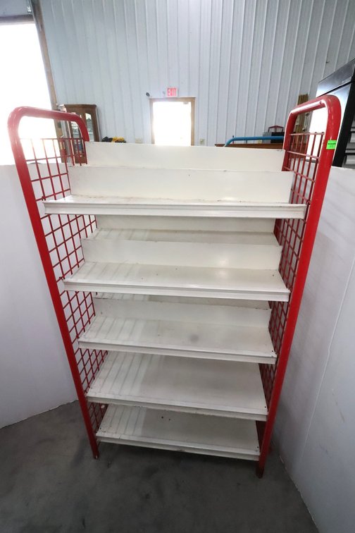 Metal Store Shelf