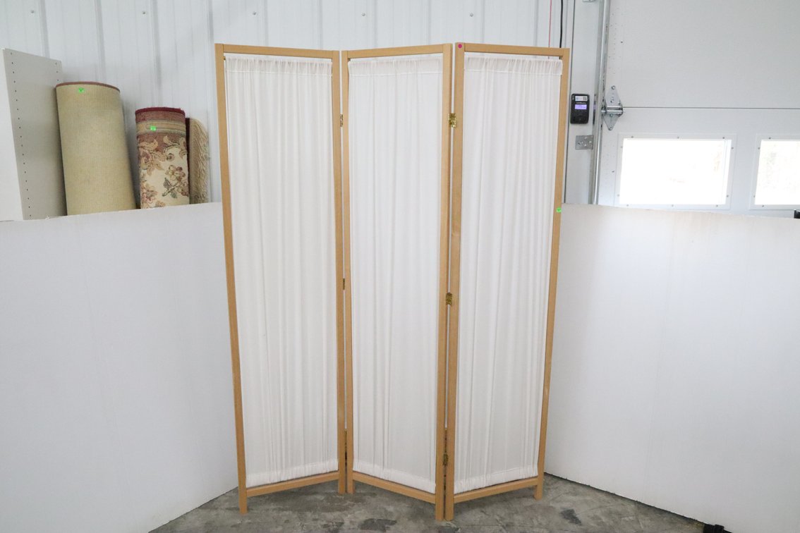 Three Panel Room Divider