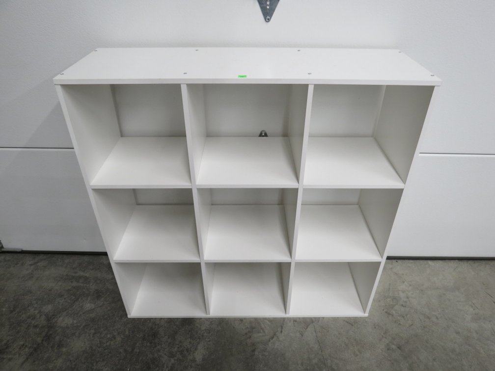 Press Board Cubby Shelf