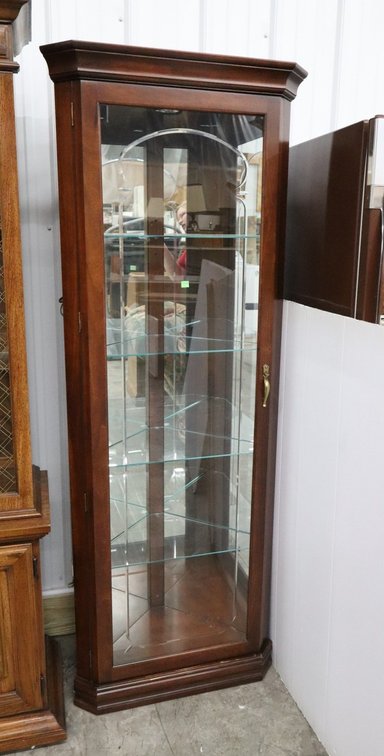 Illuminated Curio Cabinet