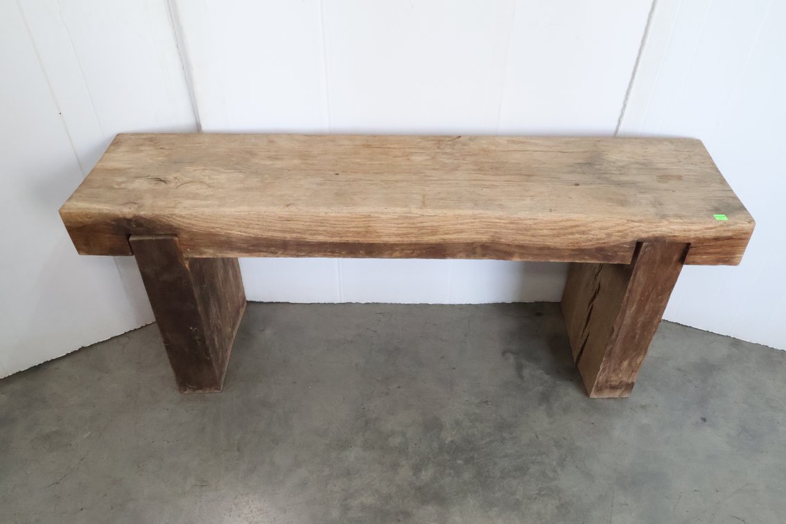 Solid Wood Bench