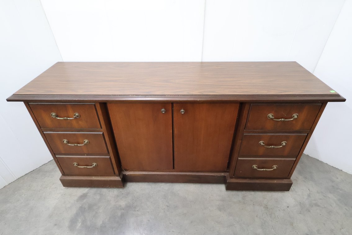 Wooden Office Credenza