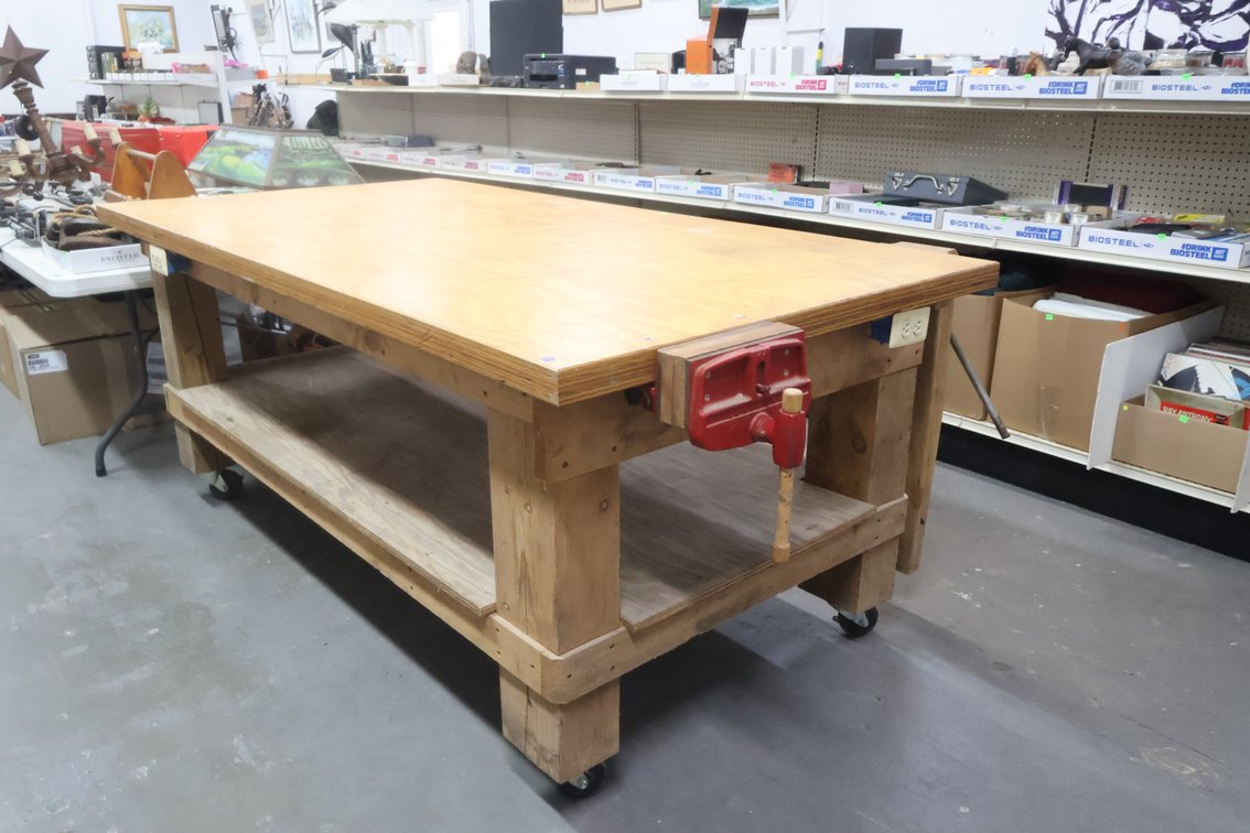Heavy Duty Woodworker's Table