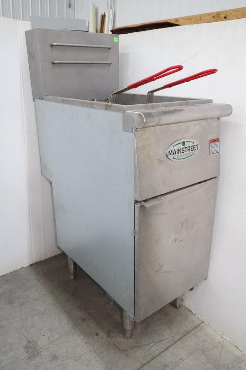 Stainless Steel Floor Fryer