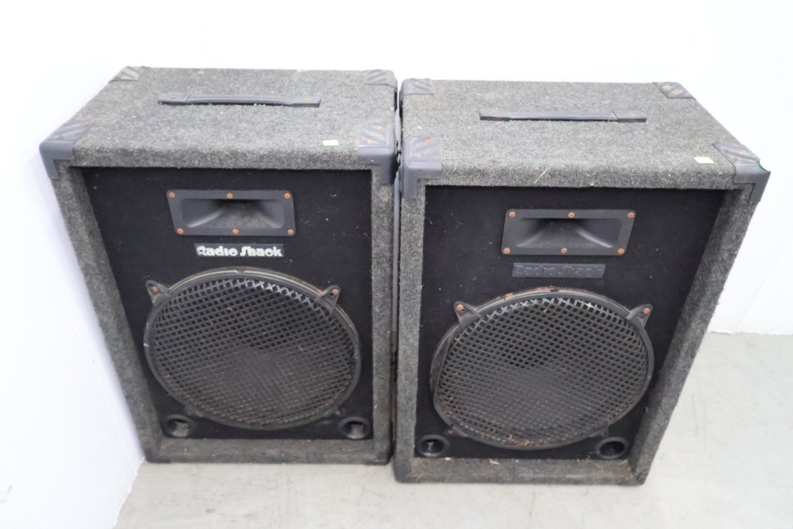 Radio Shack Speakers