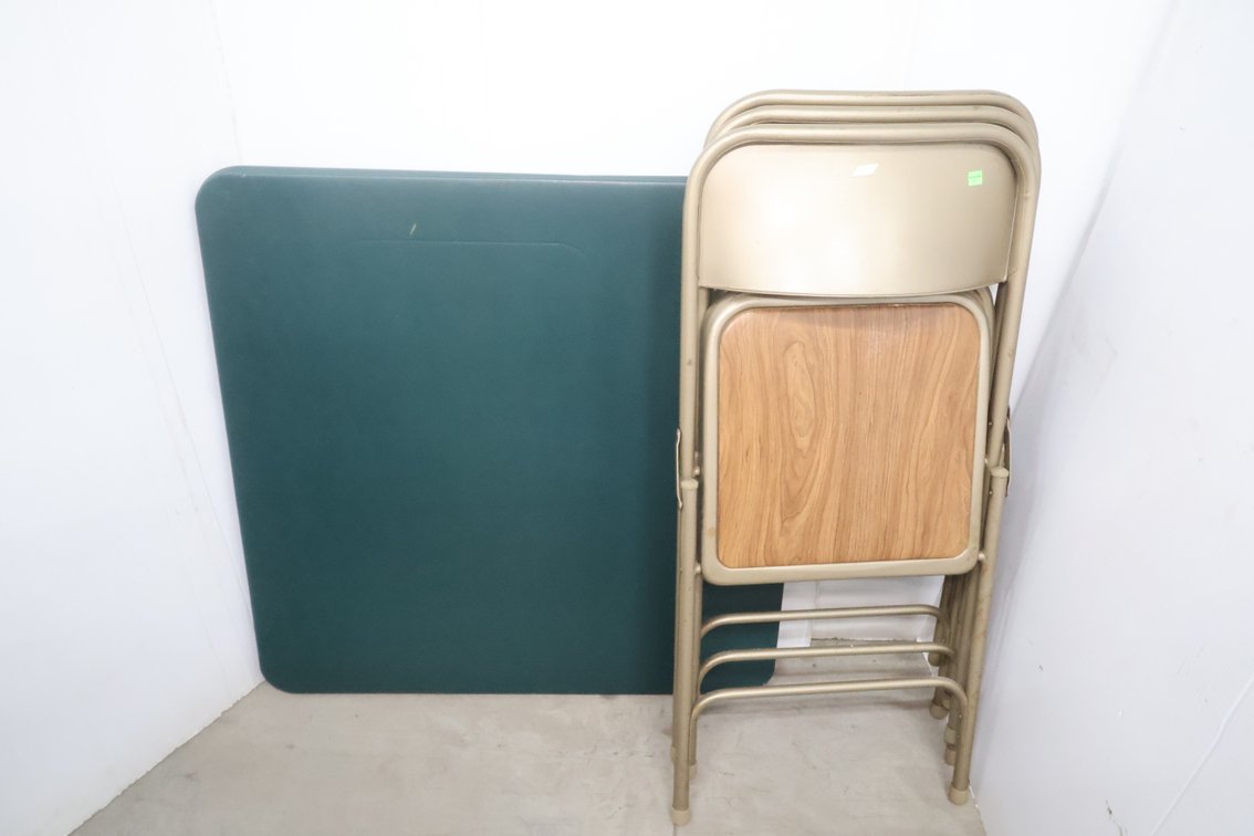 Folding Table and Chairs