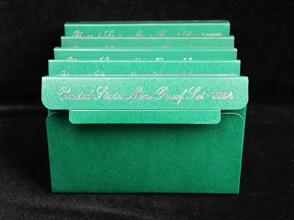 Proof Sets 1994, 1995, 1996, 1997, 1998