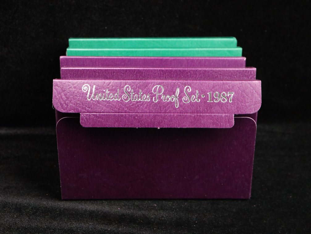 Proof Sets 1987, 1992, 1993, 1994, 1995
