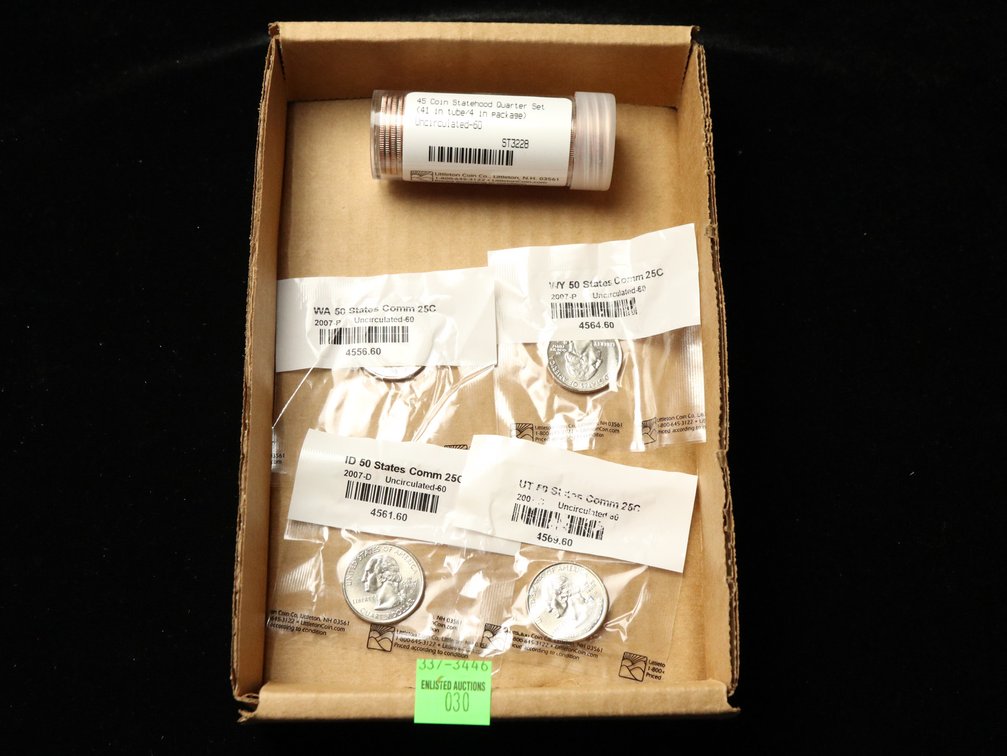 Uncirculated Statehood Quarter Set
