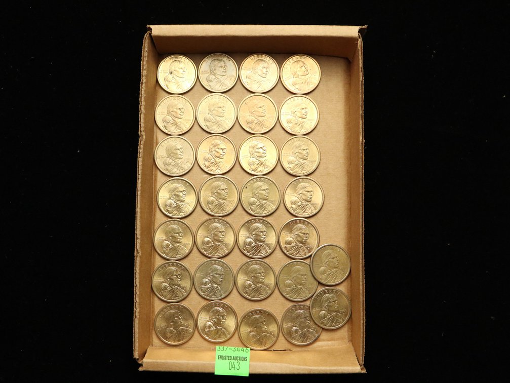 (30) Sacagawea Dollars