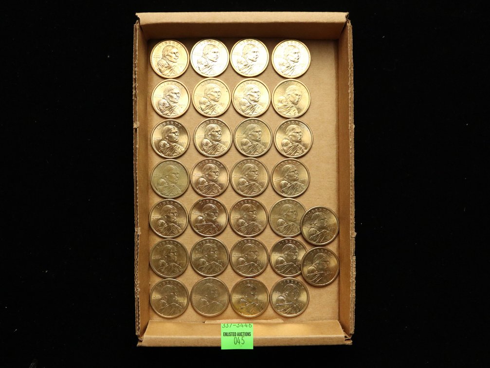 (30) Sacagawea Dollars