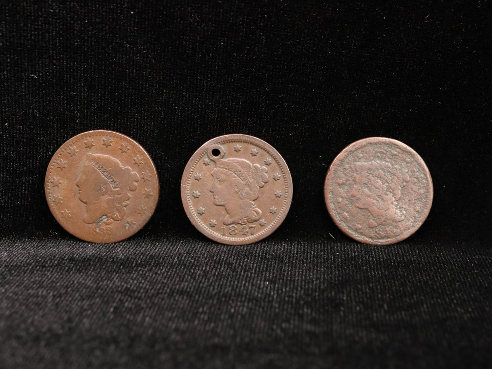 Large Cent 1833, 1847
