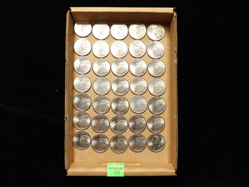 New Hampshire Statehood Quarters some uncirculated