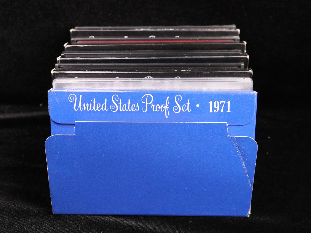Proof Sets 1971, 1973, 1974, 1975, 1976