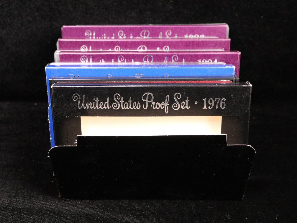 Proof Sets 1976, 1983, 1984, 1985, 1986