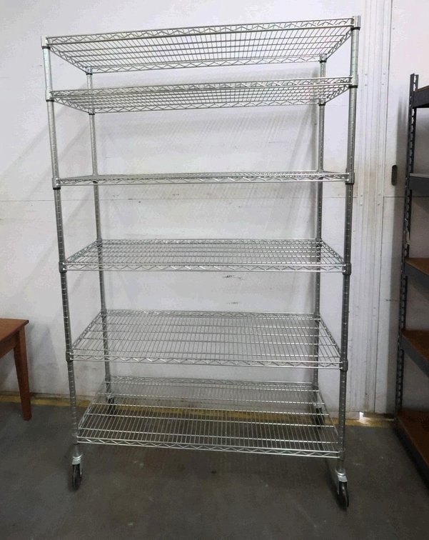 Metal Shelving Unit