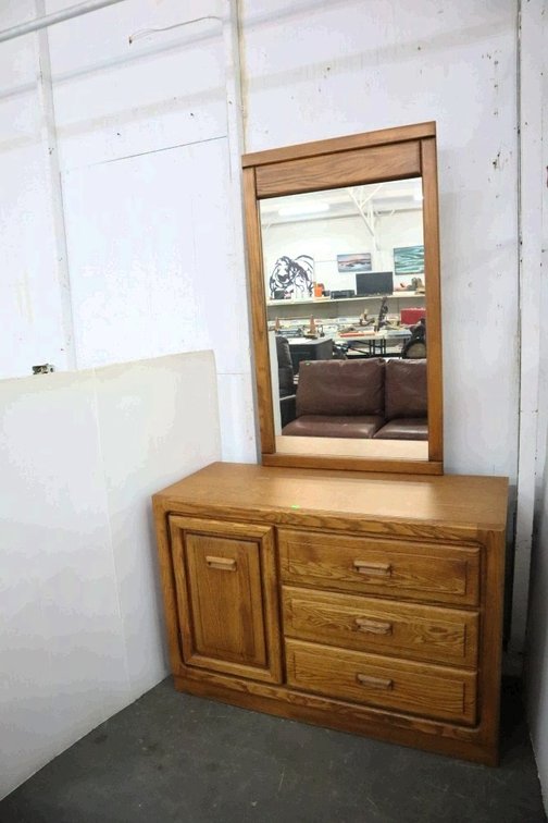 Dresser and Mirror