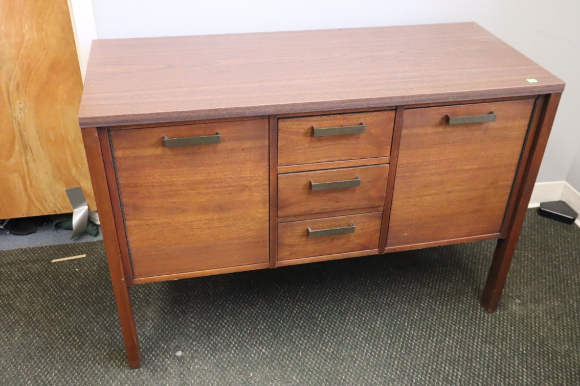 Wood Storage Cabinet