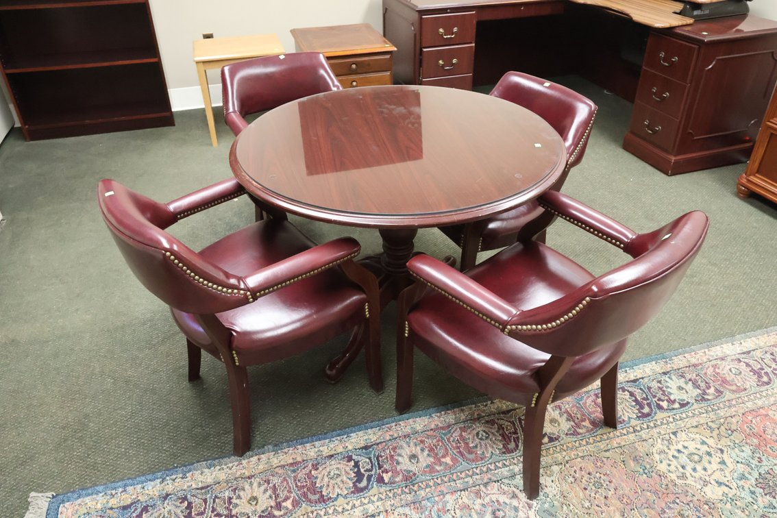 Dining Table With Beaded Chairs