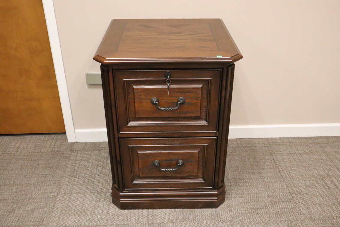 Wooden File Cabinet
