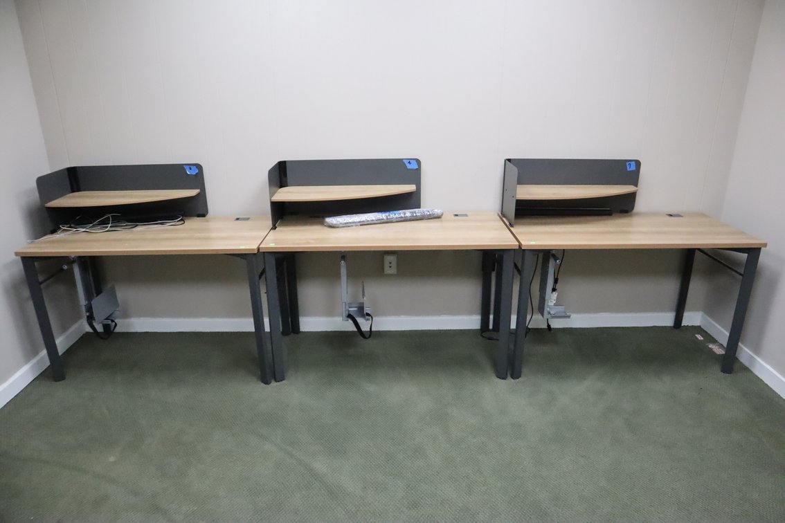 (3) Small Desks