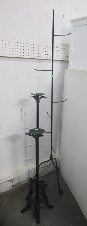 Candle Stands and Hook Tree