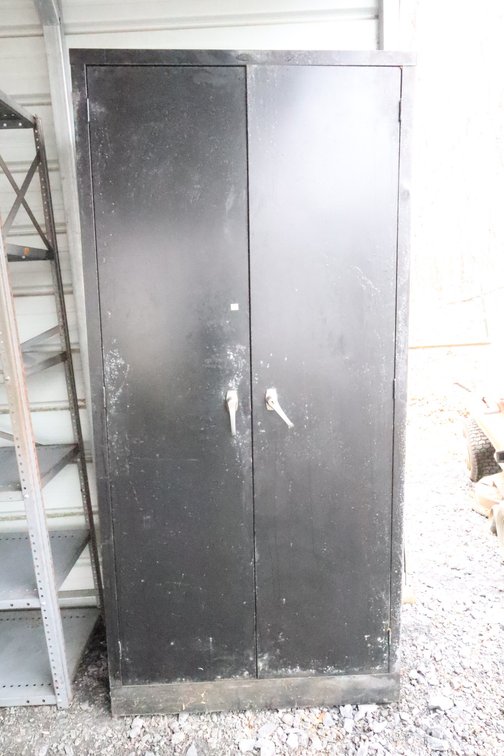 Two-Door Metal Cabinet