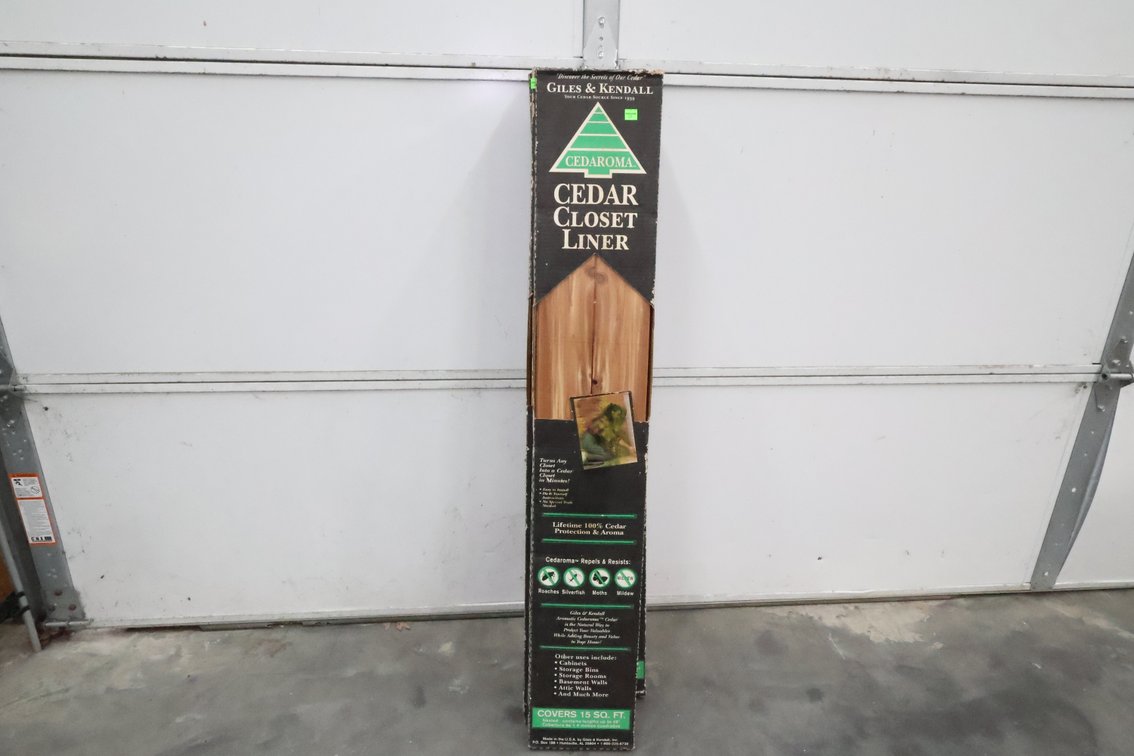 3 Packs of Cedar Closet Liner Boards
