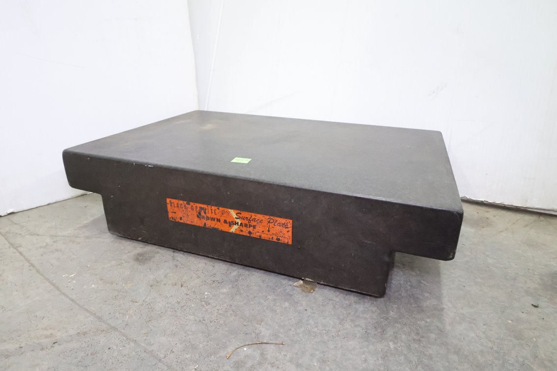 Brown & Sharpe Black Graphite Surface Plate