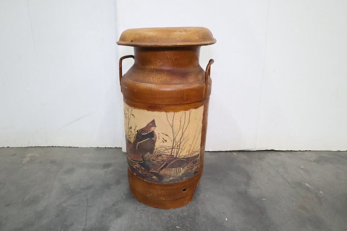 Painted Milk Can