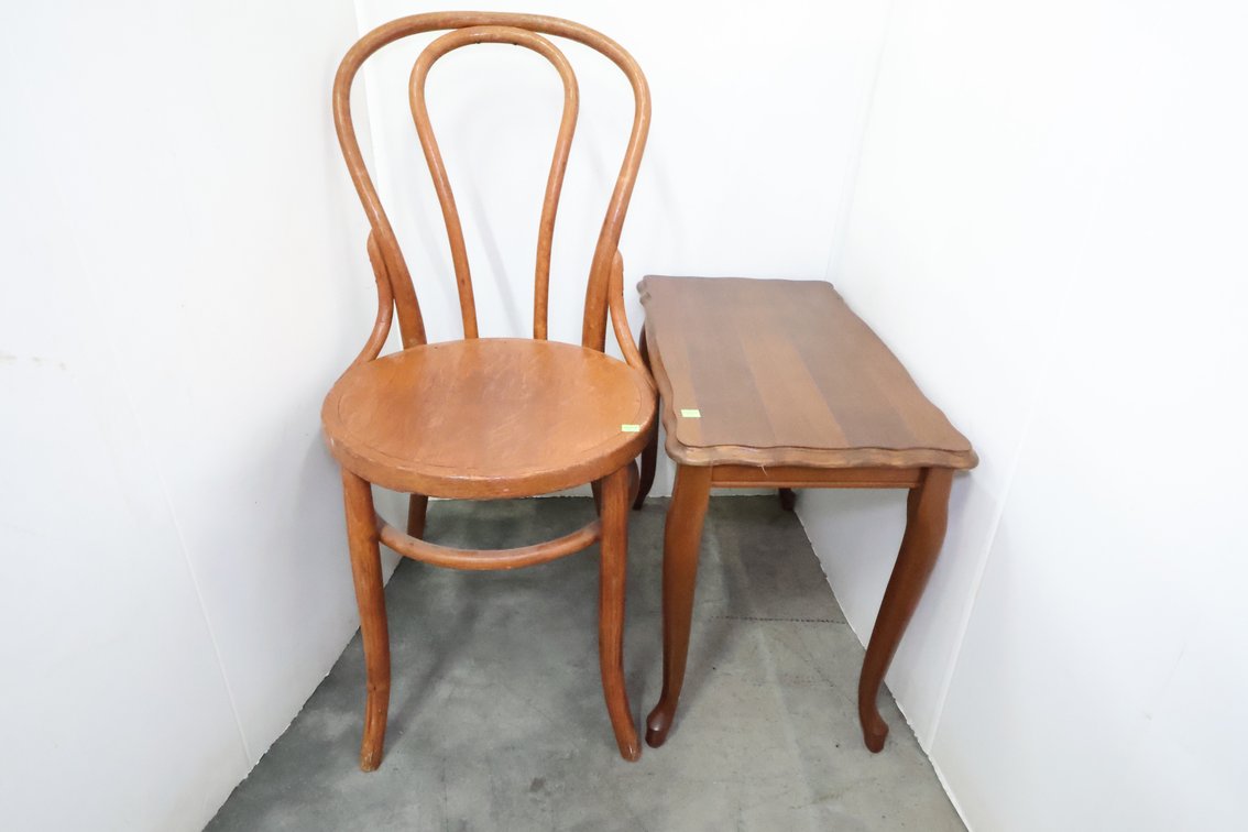 End Table and Chair