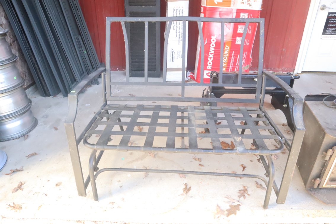Patio Glider Bench