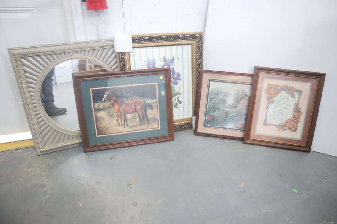 Group of Framed Pictures