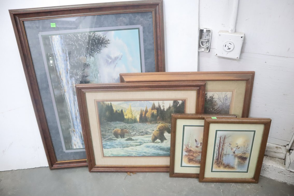 Group of Framed Pictures