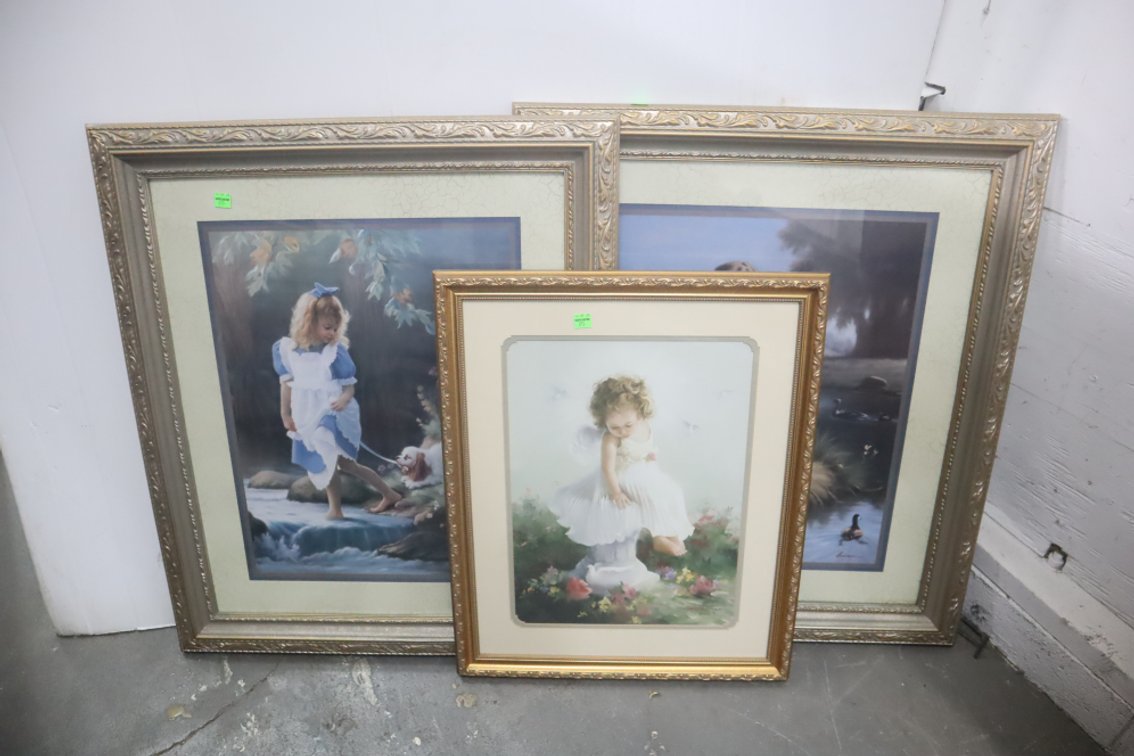 3 Framed Pictures