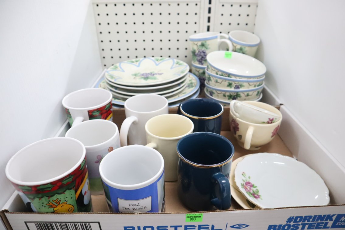 Coffee Mugs and Pfaltzgraff Dishes