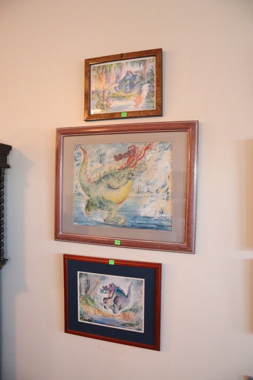 Ron Rodecker Framed Lithographs
