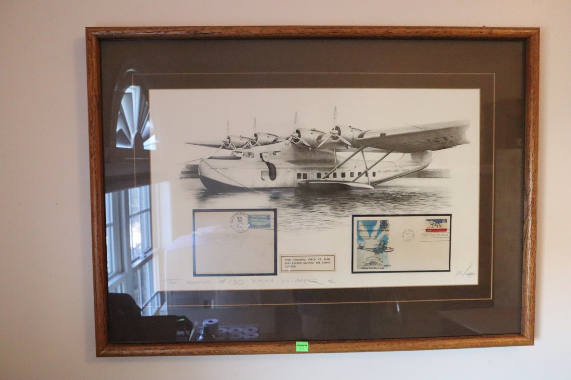 Aviation Framed Lithograph
