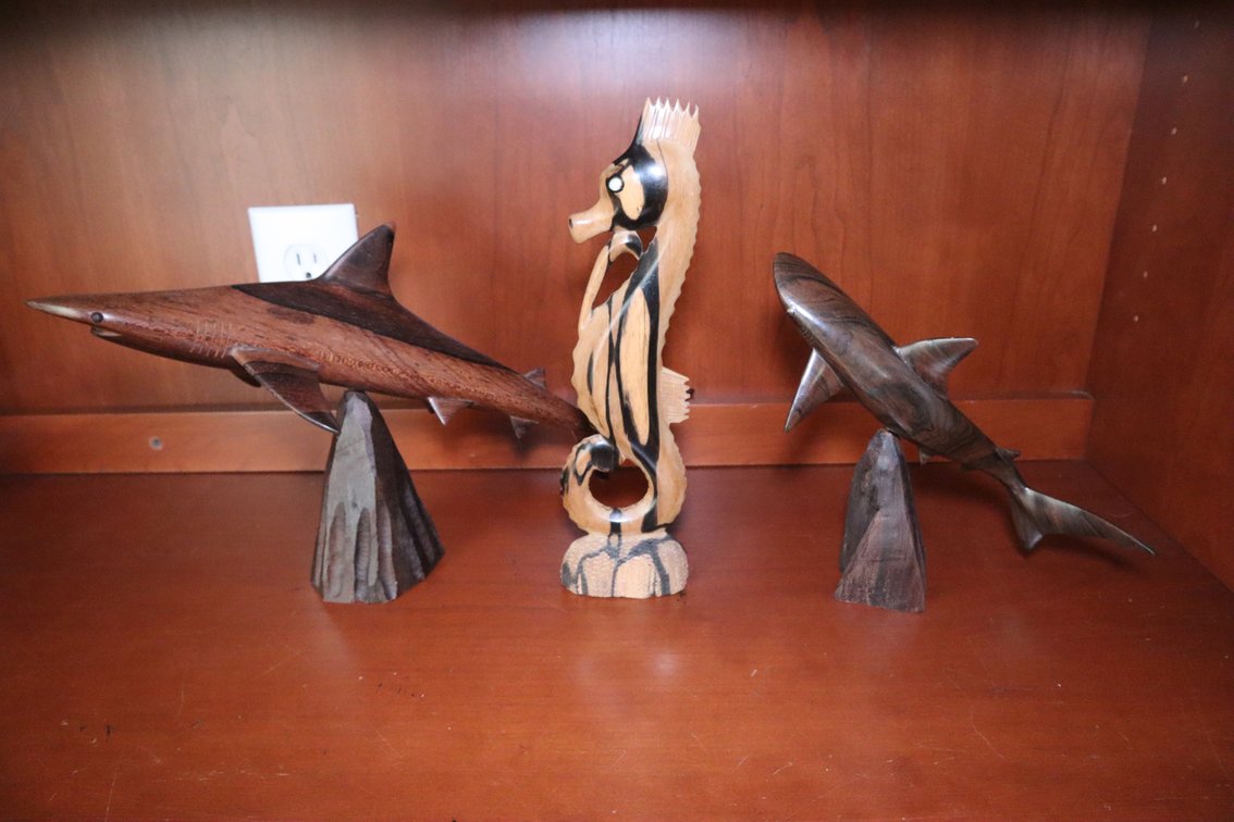 Wood Animal Sculptures