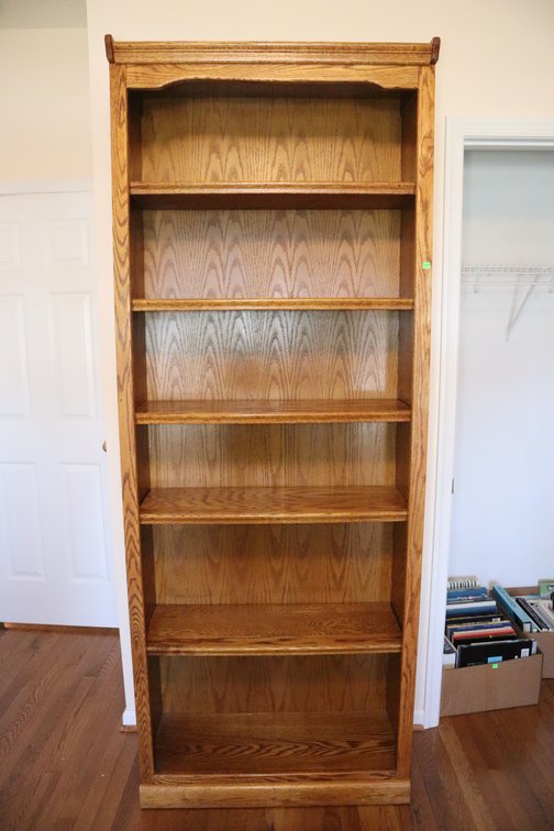 Oak Bookshelf
