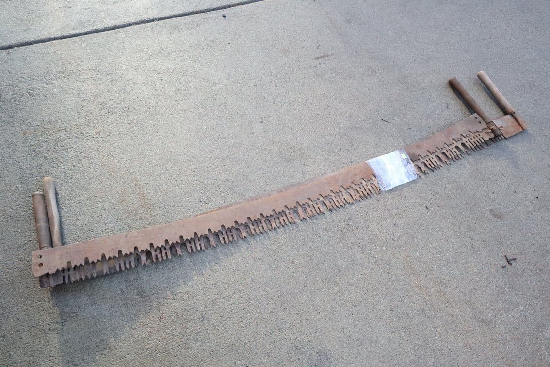 Pair of Crosscut Saws and Saw Blade