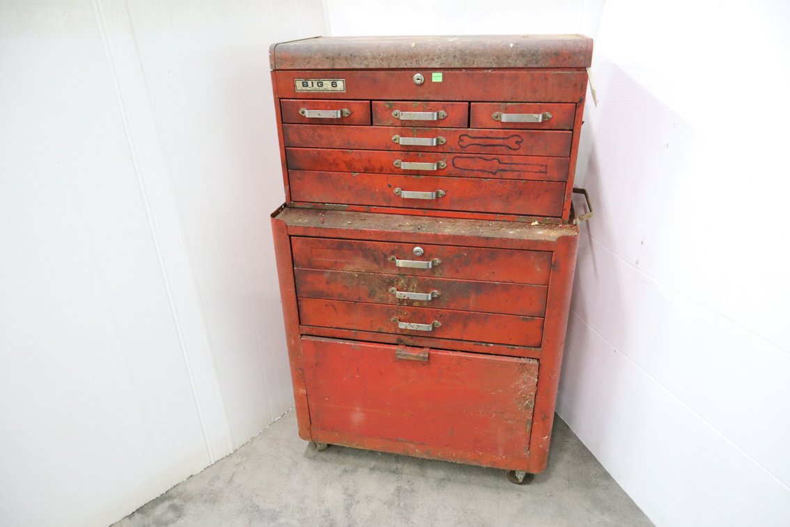 Rolling Tool Chest, Has Some Rust