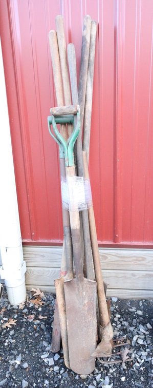 Shovels and Garden Tools