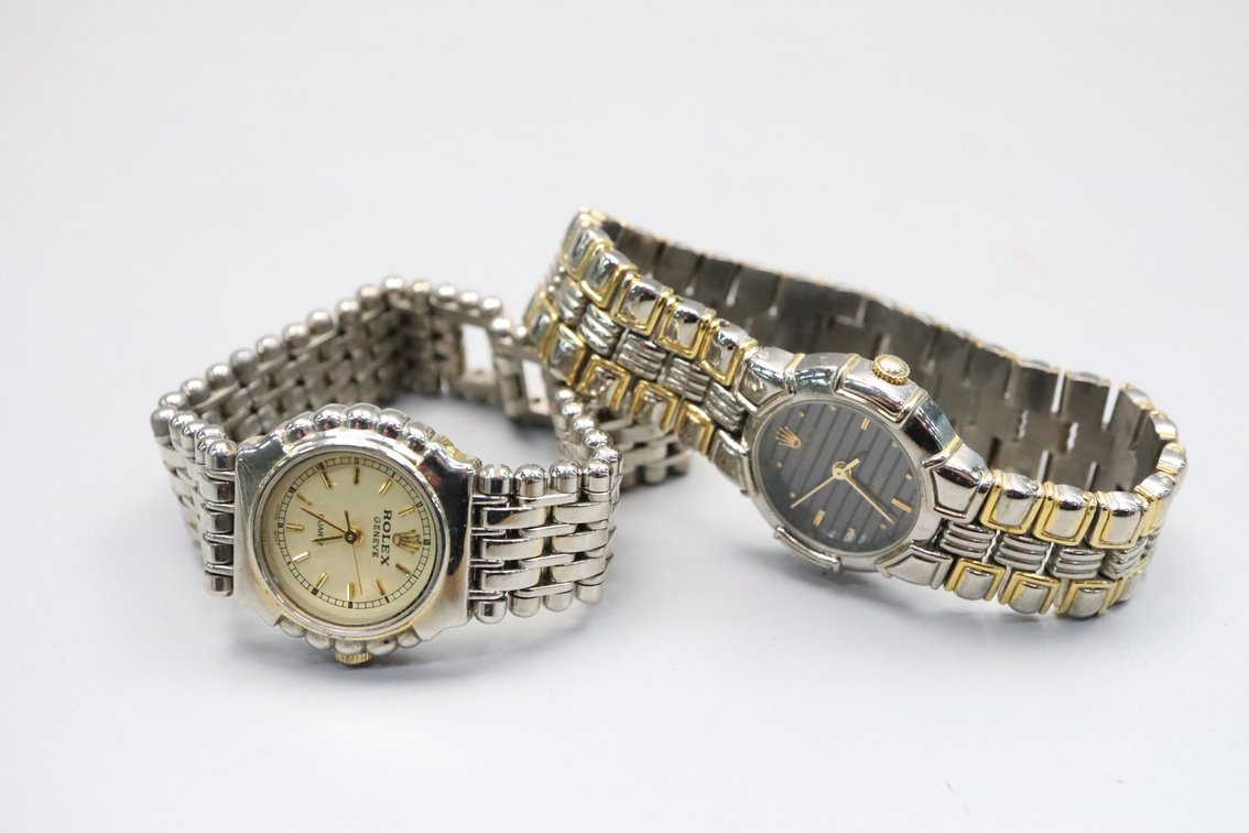 (2) Marked Rolex LDS Watches (Not Authentic)