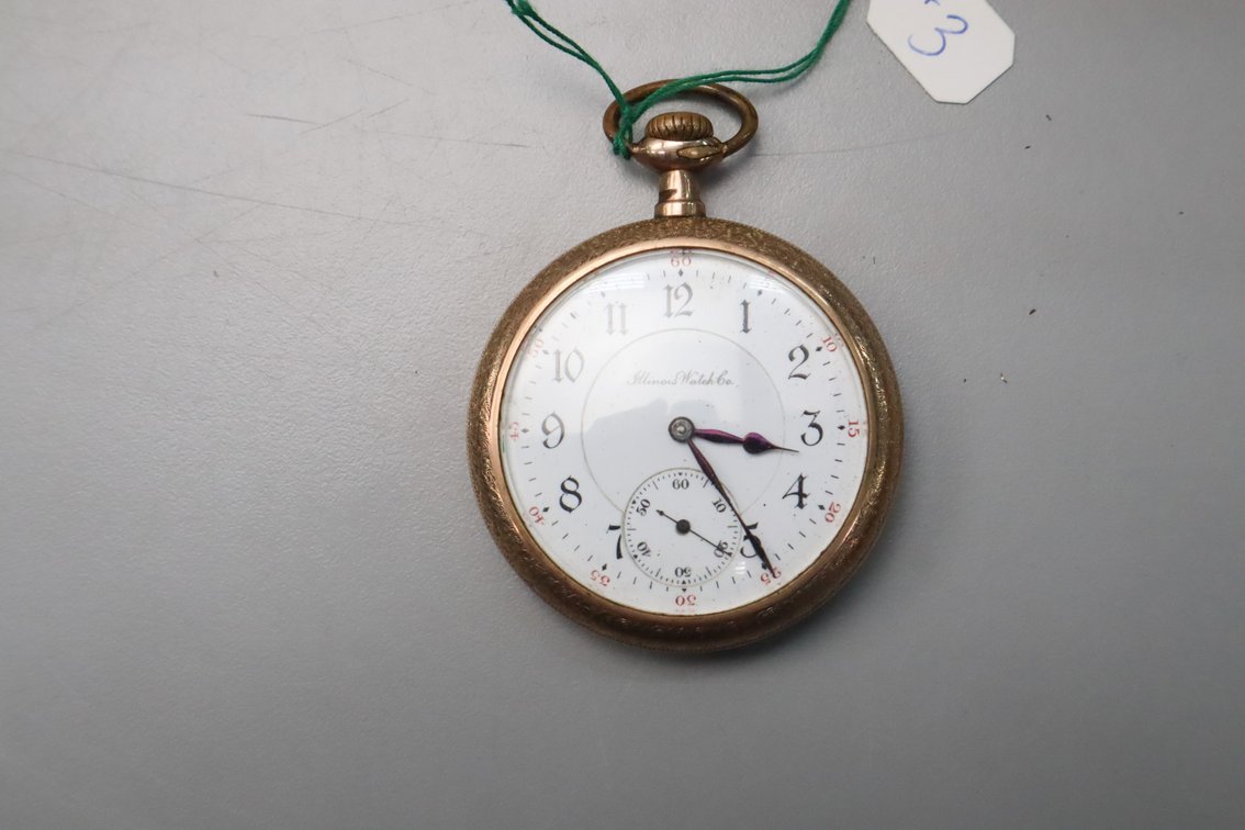 15 Jewel Illinois 16 Size Gold Filled Watch