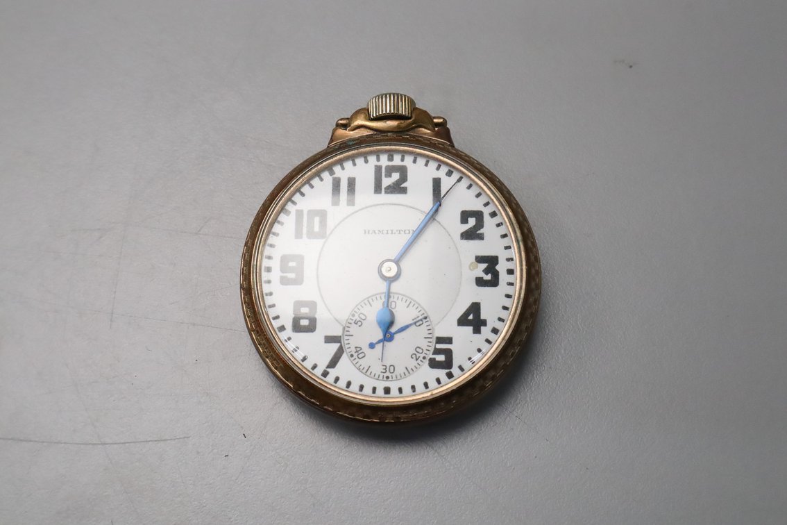 16 Size Hamilton 992 Pocket Watch