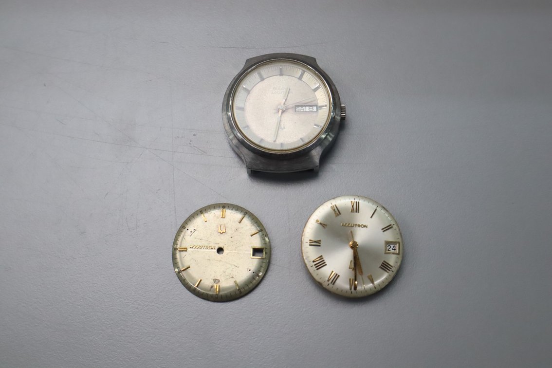 3 Accutrons for Parts Bulova